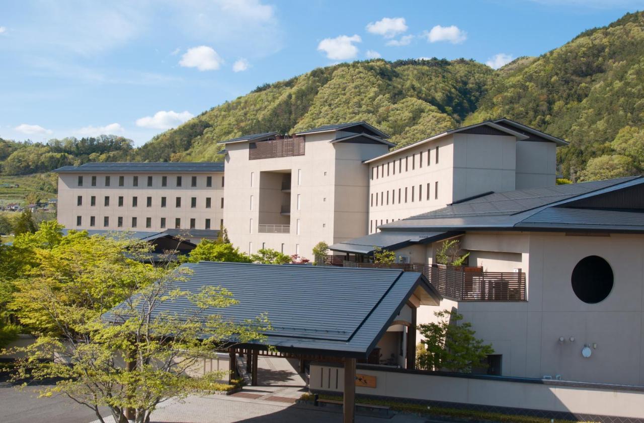 Iizaka Onsen Surikamitei Ohtori Otel Fukuşima Dış mekan fotoğraf