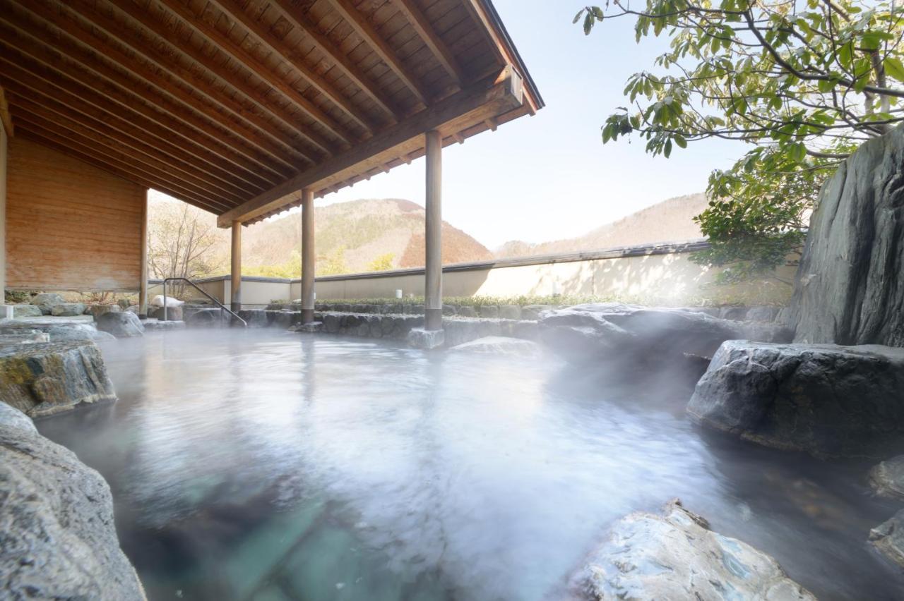 Iizaka Onsen Surikamitei Ohtori Otel Fukuşima Dış mekan fotoğraf