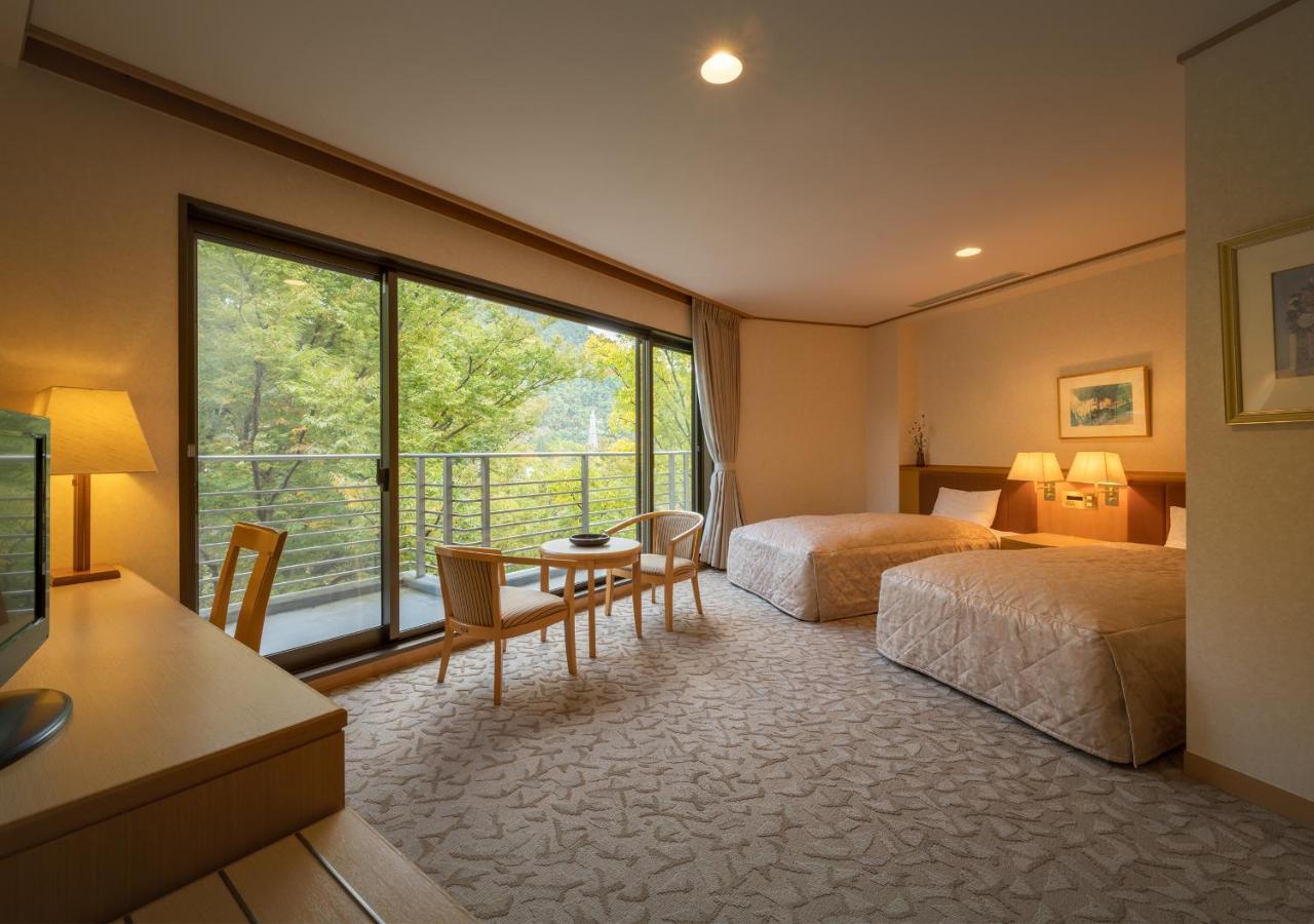 Iizaka Onsen Surikamitei Ohtori Otel Fukuşima Dış mekan fotoğraf